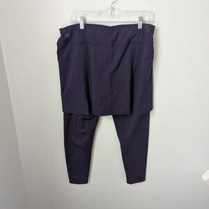 Renwick Golf Navy Skirt/Leggings Combo, XL